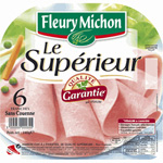 Fleury Michon jambon sup decouenne tranche x6 -360g