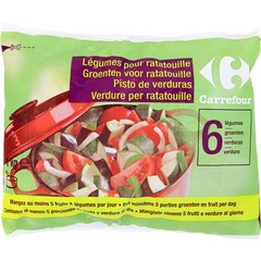 Legumes pour Ratatouille avec Sauce Tomate