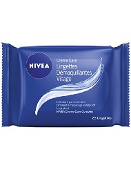 NIVEA Lingette Démaquillante Visage Crème Care 25 Pièces - Lot de 3