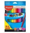 Crayons de couleur Colorpep's Maped - 14 crayons