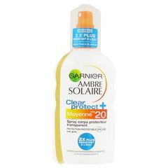Spray solaire Ambre Solaire Clear Protect IP 20 200ml