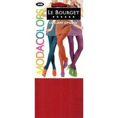 le bourget modacolors collant opaque 50d red4 taille 1/2