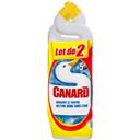 Canard Gel nettoyant WC désinfectant Marine le lot de 2 flacons de 750 ml