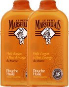 Le Petit Marseillais douche huile argan/ fleur oranger 2x250ml pri...