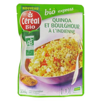 Quinoa boulghour indienne CEREAL BIO, doy pack de 220g