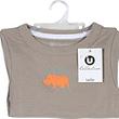 Tee shirt manches courtes U COLLECTION, blanc, taille 4/5 ans