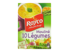 Royco Minute Soup 10 legumes du jardin x4