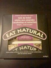 Eat natural 3 barre cereales noix du bresil 150g