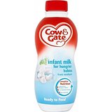 Cow & Gate infantile Lait pour bébés affamés Ready Made de la naissance Etape 2 (1L) - Paquet de 2
