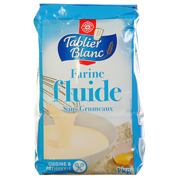 Farine Tablier Blanc fluide 1kg