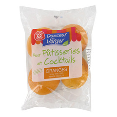 Oranges Douceur du Verger A deguster non traitees x4