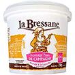 Fromage frais de campagne au lait pasteurisé LA BRESSANE, 0%MG, seau de 2kg