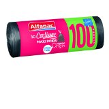 Alfapac Sacs-poubelle Coulissac 100 L + 10 Sacs-poubelle - Lot de 3