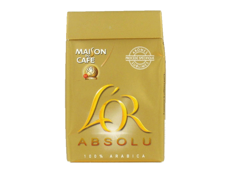 Cafe moulu Arabica Absolu, Fin et Rare