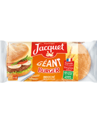 Jacquet Pain Géant Burger brioché le paquet de 4 - 300 g