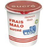 Fromage frais sucré MALO, 40% de MG, pot 1kg