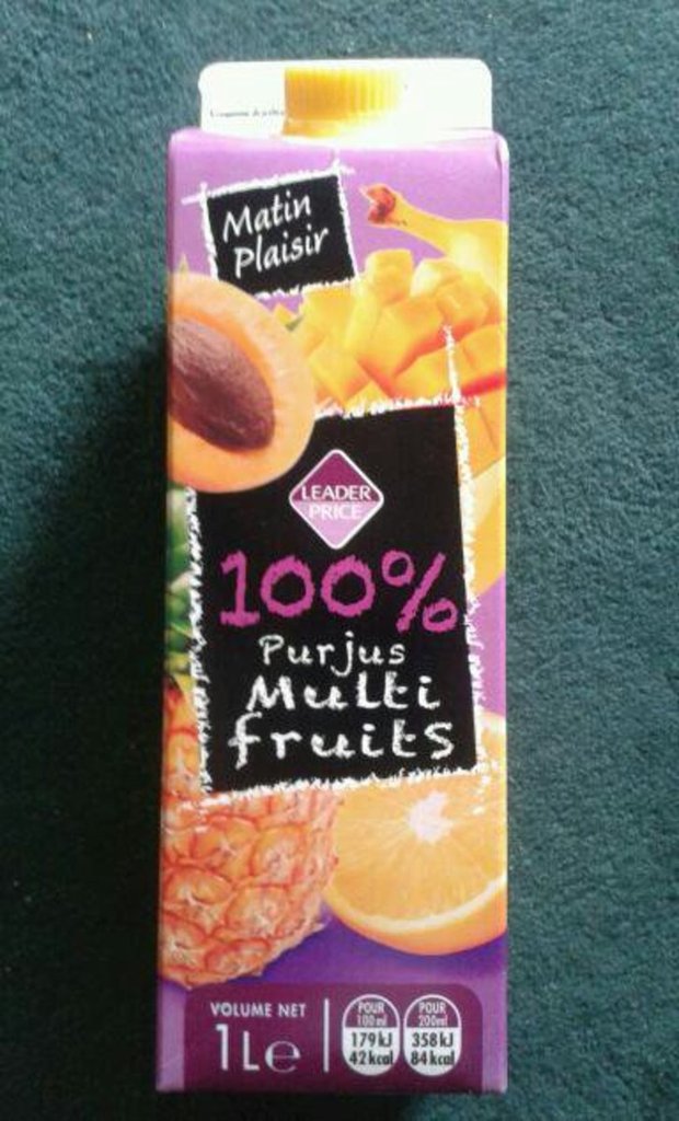 100% Pur jus multi fruits, Matin Plaisir 1l