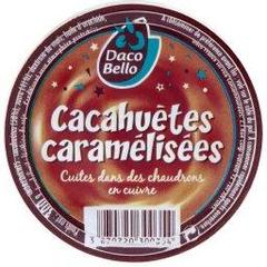Daco Bello, Cacahuetes caramelisees cuites dans des chaudrons en cuivre, le pot de 300g