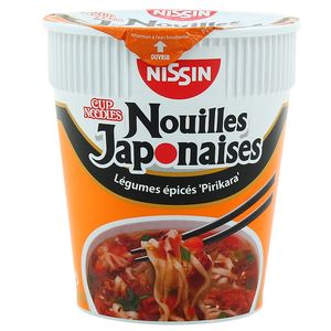 Soupe nouilles/légumes épicés Nissin