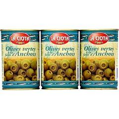 La Ciota olives anchois 3x120g