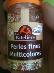 Perles fines multicolores LA PATELIERE, 80g