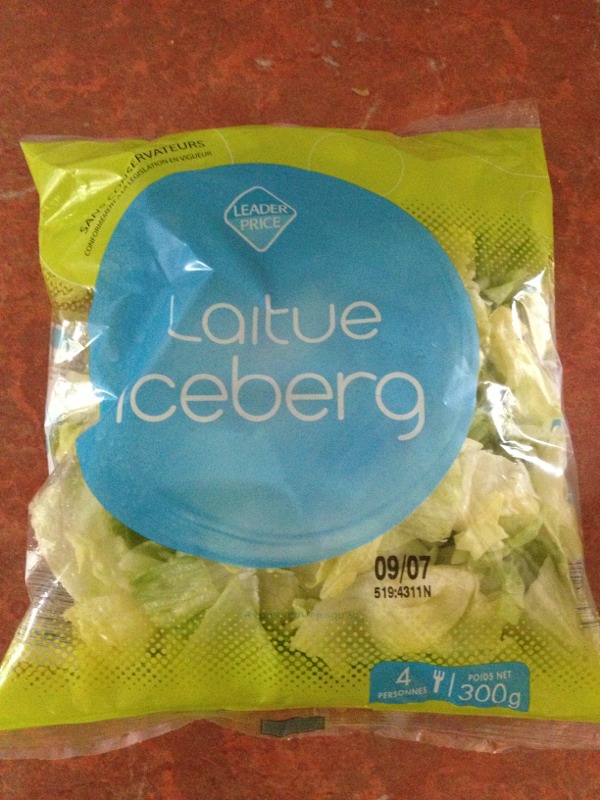 Laitue Iceberg 300g