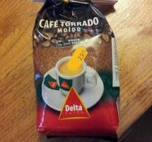 Delta chavena, Cafe torrado moulu, le sachet de 250 gr