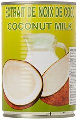 Eaglobe Extrait de Noix de Coco - Lait de Coco 400 ml