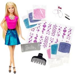 Barbie styles et paillettes- Clg18