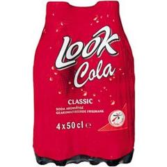 Look, Cola classic, soda aux extraits vegetaux, 4 x 50cl,200cl