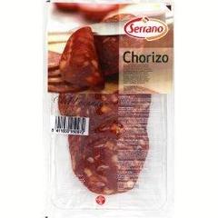 Serrano, Chorizo espagnole en chiffonnade, la barquette de 100g