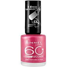 Vernis a ongles 60 Seconds RIMMEL, n°230 Portobello Pink, 8ml
