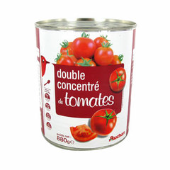 Auchan double concentre de tomates 880g