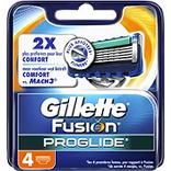 Gillette fusion proglide lames x4