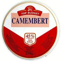 Camembert 20%MG, le fromage de 250g