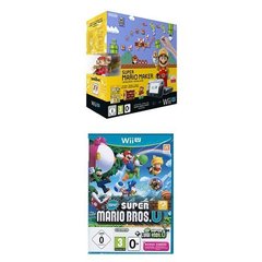 Pack Console WiiU 32Go Nintendo + Super Mario Maker + figurine
