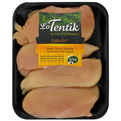 Filet poulet jaune Lo Tentik x4 520g