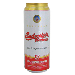 Biere blonde BUDWEISER Budvar, 5°, 50cl