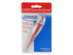 Mercurochrome thermometre electronique x1
