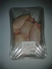 Hauts cuisse poulet blanc déjointée barq.1kg S/atmosphère