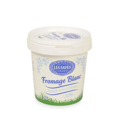 Fromage blanc lisse Les Fayes, 20%MG, 750g