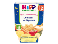 Couscous aux legumes bio, des 12 mois - Mon Diner Bonne Nuit