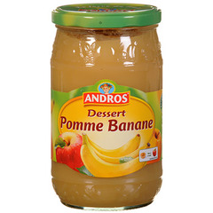 Compote Andros pomme banane 750g