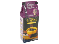 Cafe moulu saveurs d'ailleurs pur arabica ethiopie subtil et parfume