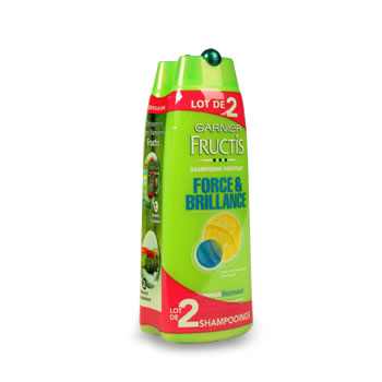 Fructis Shampooing cheveux normaux 2X250ml