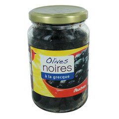 Olives noires a la grecque