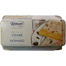 Delice au crabe et au homard KRITSEN, 450g