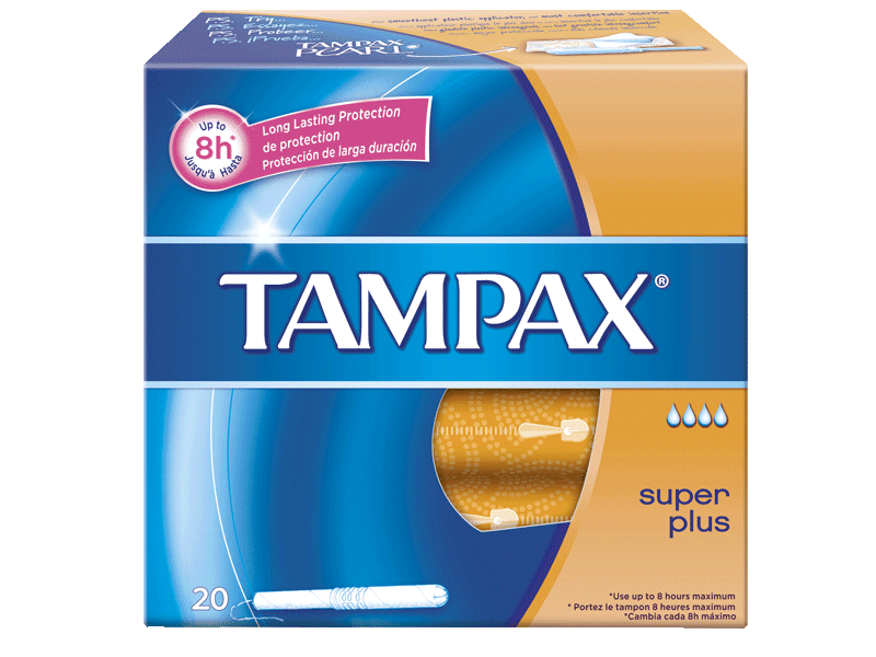 Tampons Super plus avec applicateur Tampax