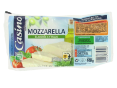 Mozzarella elaboree en Italie