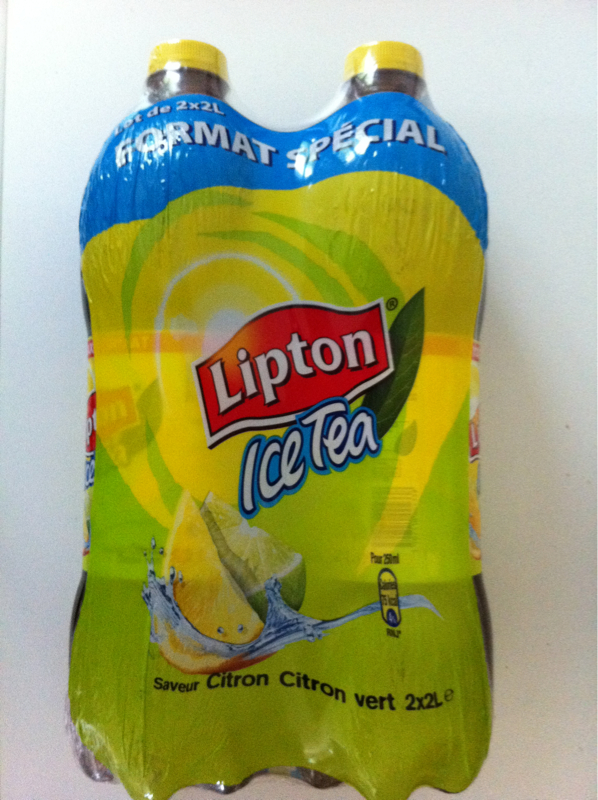 Ice Tea citron citron vert 2x2l 